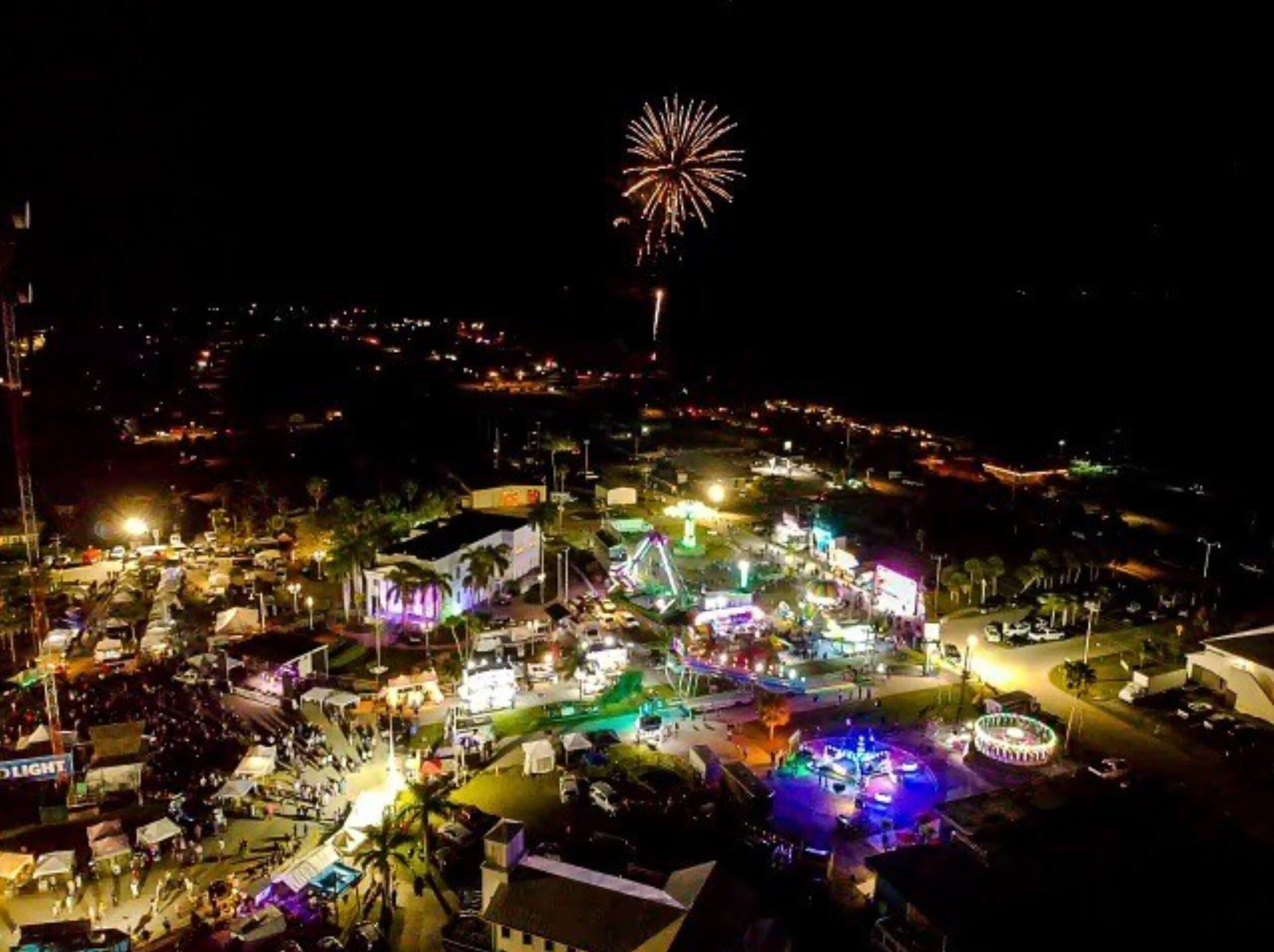 everglades-seafood-festival-aerial-night